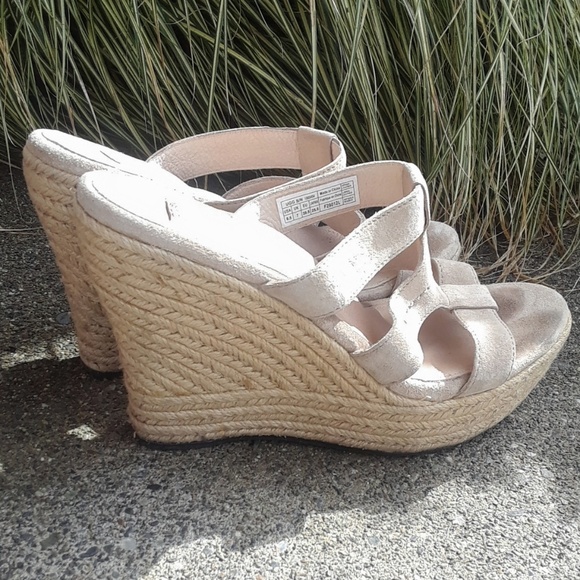UGG Shoes - UGG rope wedge heel sandals sz 8.5